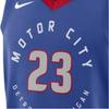 Nike NBA Alphanumeric Jersey Basketball Vest Fan Edition 20-21 Season Detroit Pistons Blake Griffin No. 23 Men Tops Blue CN1727-499