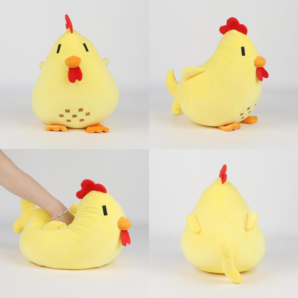 Valley Stardew Chicken Plush Toy With Pp Cotton Filling For Kids And Collectors