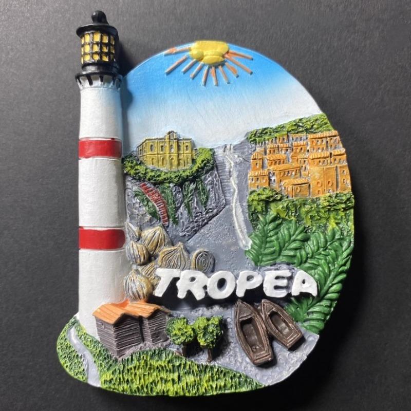 Italien Reise Souvenirs Capri Kühlschrankmagnete Rom Pisa St. Bernhard Florenz Tropea Kühlschrankaufkleber Wohnkultur Hochzeitsgeschenke