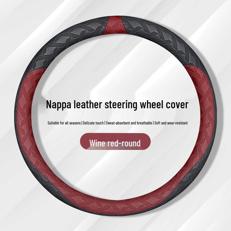 Cadillac Steering Wheel Cover for XT4, XT5, XT6, CT4, CT5, XTS, ATSL - Non-slip, All-Season Grip