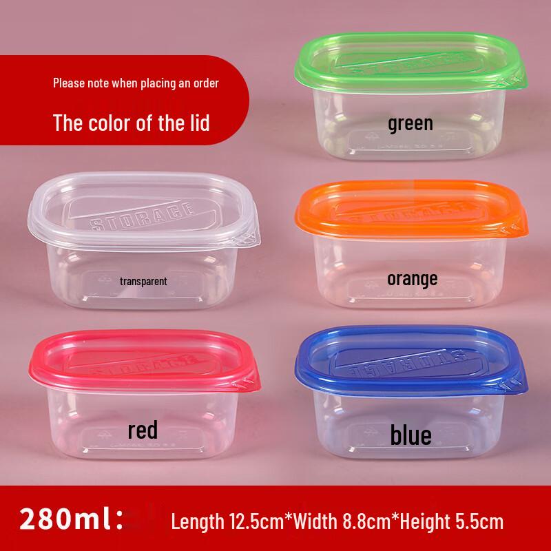 Hanyou Disposable Rectangular Meal Prep Containers with Lids