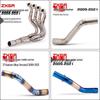 ZX6R 636 Motorcycle Titanium Exhaust Front Section (09-21 Models)