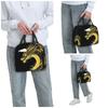 Golden Dragon Pattern Insulated Lunch Bag for Kids School Cooler Thermal Food Box Tote Portable Lunch Boxes Container