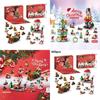 Engaging Compatible Lego Christmas Block Set With 24 Boxes And 400 To 800 Pieces