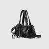 Single-shoulder Crossbody Buckle Boston Pillow Bag Fashionable Handbag Crossbody Bag