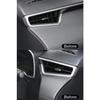 Tsuchiya Yac Drink Holder for Driver Seat SY-CO5 Passenger Seat SY-CO6 Set Corolla Cross Toyota 10 Series Black Silver