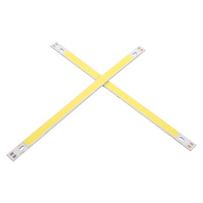 2 tiras de luces LED COB de 10 W, 12-14 V, 1000 lm, para bricolaje, 200 x 10 mm, color blanco