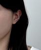 Knosis [925 Silver] Molten Ear Cuff
