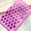 55 Compartment Heart Silicone Candle Mold Valentine's Day Candles Making Kit DIY Love Cake Chocolate Baking Mould Party Gifts