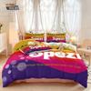 Paulaner Spezi Vintage Color Block 3-Piece Bedding Set (Duvet Cover & Pillowcase)