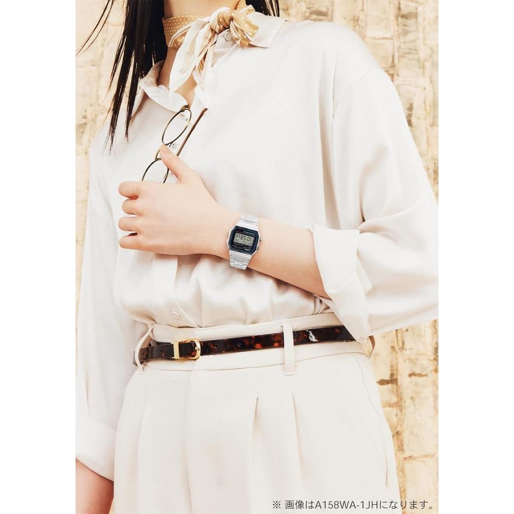 CaSio [CaSio] Watch CaSio Collection [domeStic Genuine] A164wa 1qjh Men S Silver A164