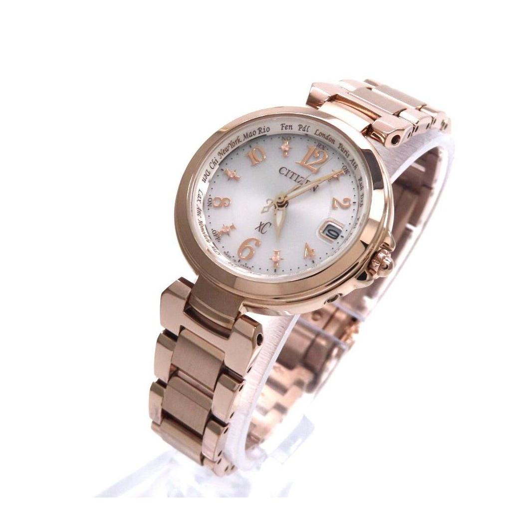 [EC1037-51A]Like newCITIZEN Citizen Watch XC Sakura Pink
