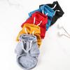 Fleece Golden Hair Tide Brand Zipper Pocket Sweater Large, Medium and Small Dog Clothes Cat and Bear Fighting Stretch Clothing Pet Supplies