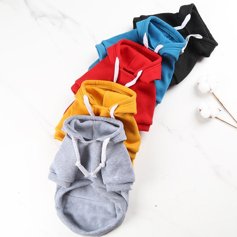 Fleece Golden Hair Tide Brand Zipper Pocket Sweater Large, Medium and Small Dog Clothes Cat and Bear Fighting Stretch Clothing Pet Supplies
