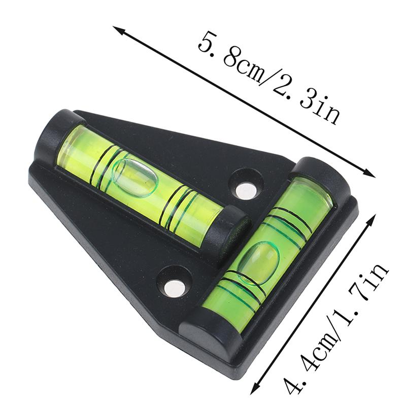 Two Ways Mini Spirit Level Measurement Instrument T-Type Spirit Level Bubble