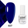GELPOLISH Nail Art Set: Base, Top Coat, Transparent & White Gel Polishes