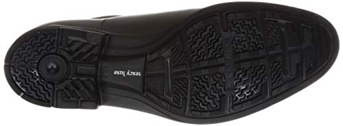 Texcy Luxe Men's Leather Gore-Tex Business Shoes, TU-8005, Black, Size 24.5 cm, 4E Wide