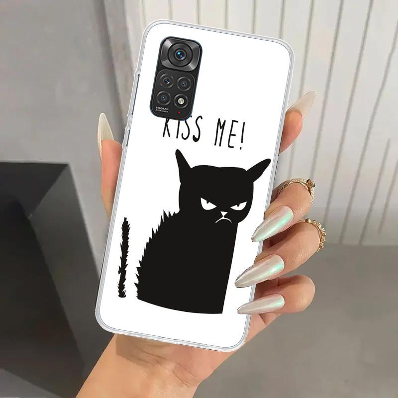 

Cat Footprint Funny Paw Cute Phone Case for Xiaomi Redmi Note 15 14 14S 13 12S 12 Pro 11S 11 Plus 11T 11E 10S Soft Funda Print S Note 13 Pro Plus