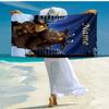 Custom Name Ultra-Soft Beach Towel with The Gruffalo Theme,Ideal for Pool - Camping, Diving - Perfect Travel Essential, Vibrant Beach Towel.