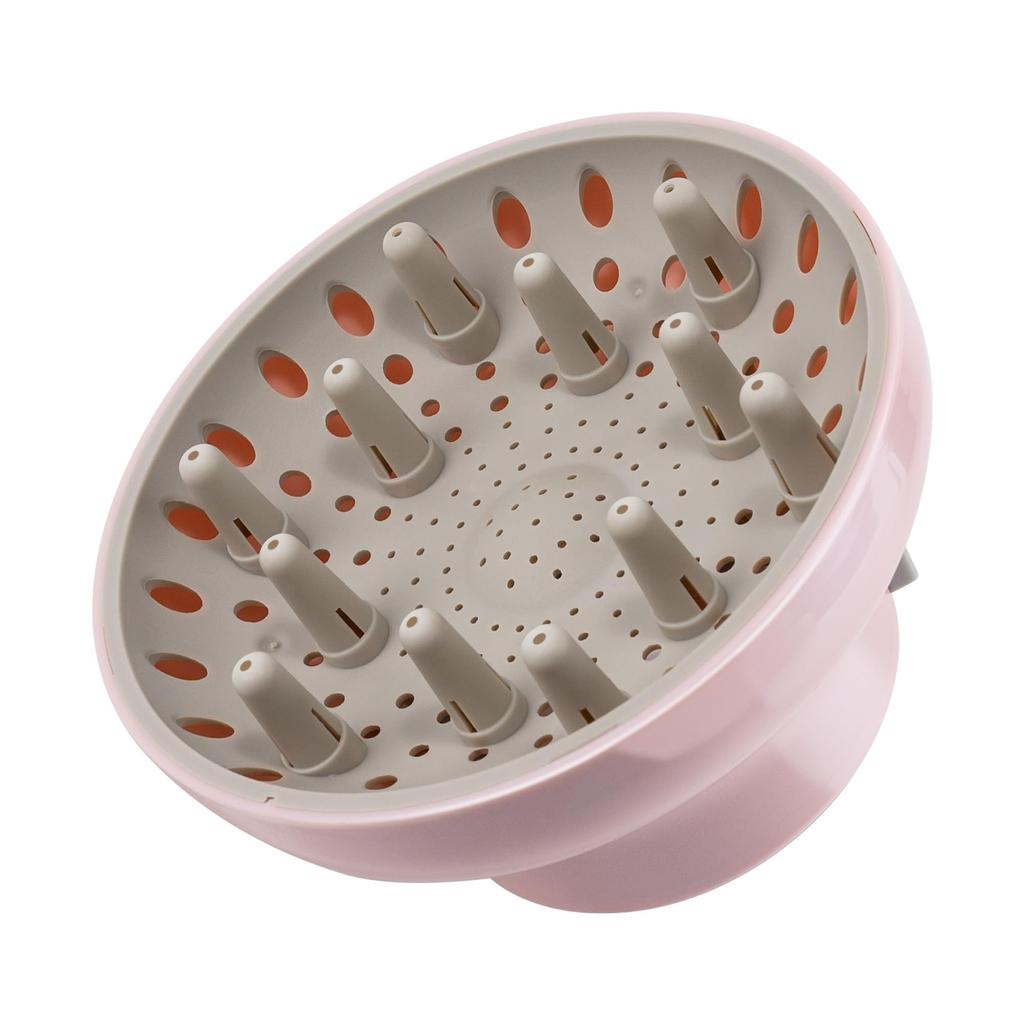 Universal Hair Blow Dryer Diffuser Adjustable Hair Dryer Attachment Fits Most Types of Blow Dryer Nozzles from To for Hair Hair Diffuser, 1.7" 2.6"