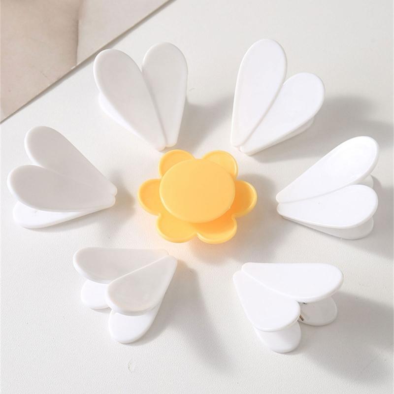Decorative Refrigerator Clip With Strong Grip Little Daisys Designs Materials Spring Iron For Kitchen Storage Travel Portable Sealing