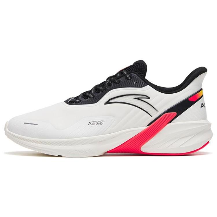 ANTA The Sting 4.0 Leather  White Black Red  Men s 112315520-8 EU 44