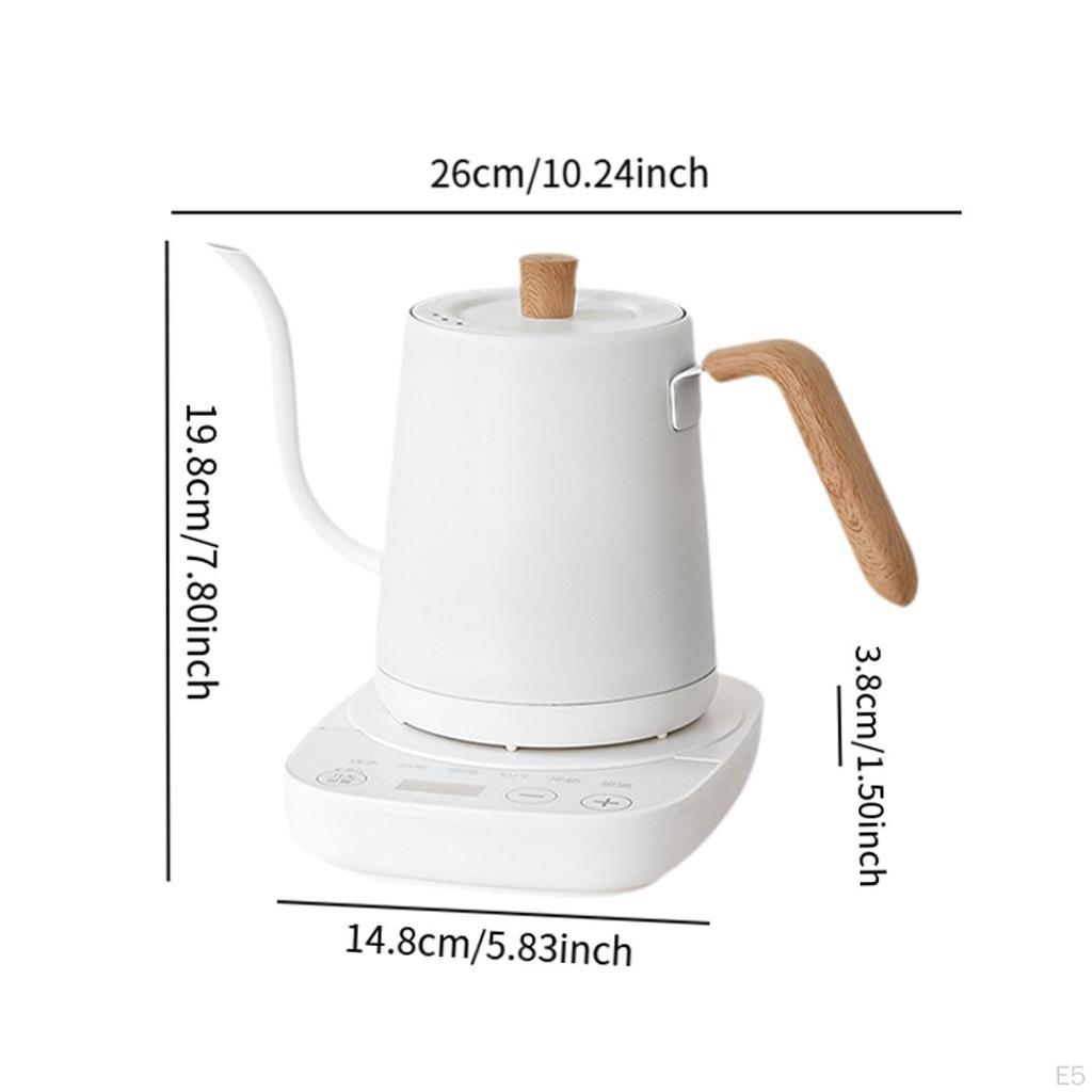 Electric Gooseneck Pour Over Kettle Coffee for Home Camping