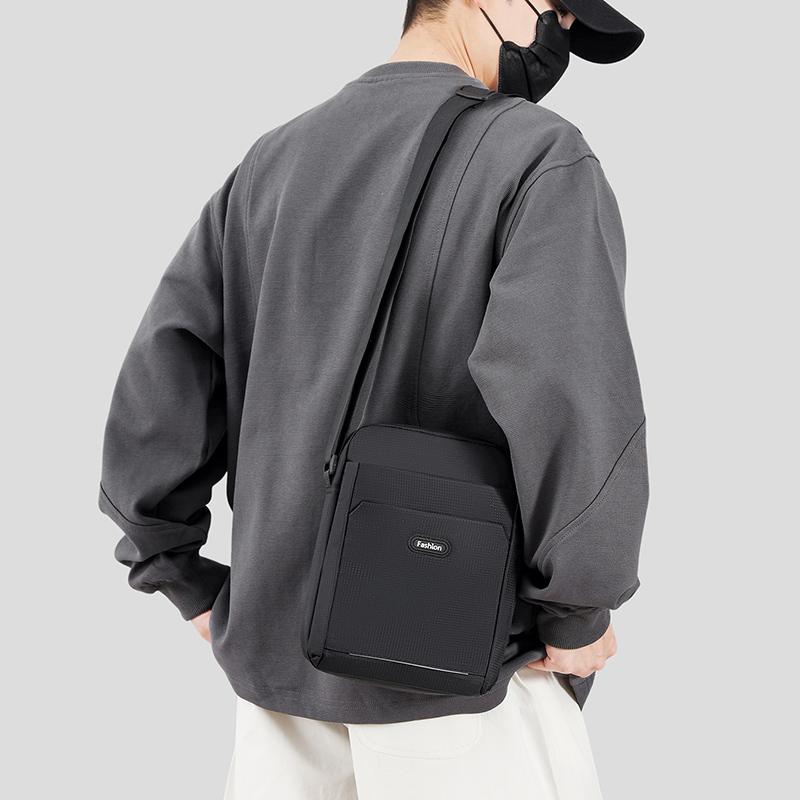 Herren Business Casual Umhängetasche - Einfache Oxford Schulter-Sling für Pendler & Outdoor-Einsatz