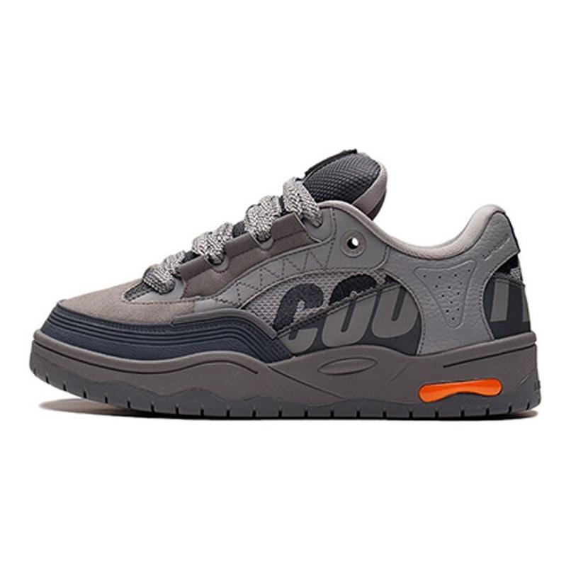 Li Ning CF Cushioning Low Top Sports Casual Shoes Men Sneakers Gray AGCS233-3