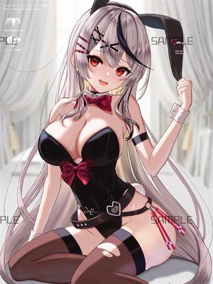 Shakasa Kuroe Clear File Bunny C103 Event Goods