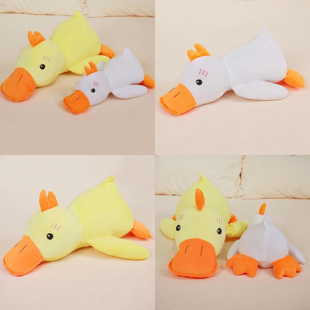 Soft Plush Goose Cartoon Stuffed Toy For Kids Unique Birthday Gift Cozy Pillow