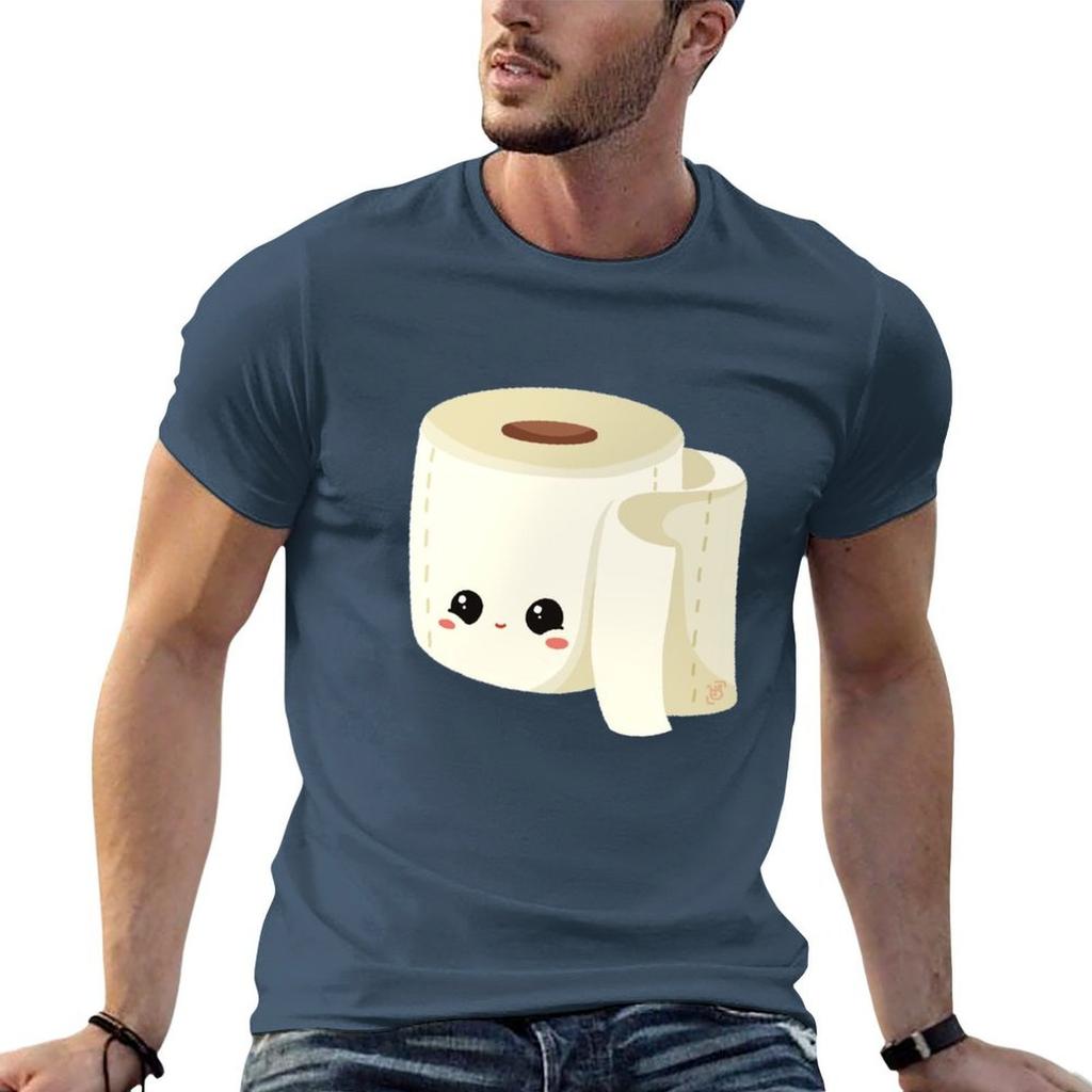 Kawaii Toilet Paper TShirt Fashion Letter Print TShirt
