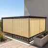 Sun Protection Balcony Fence Privacy Shade Screen Dust-proof Windscreen Mesh Cover  Car Shed Awning