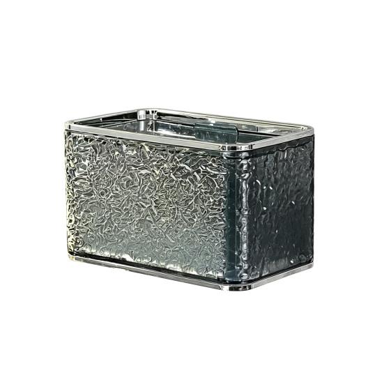 

Настенный герметичный диспенсер для салфеток Водонепроницаемый пылезащитный держатель для бумажных полотенец Прозрачный прочный контейнер на клейкой основе для ванной комнаты B