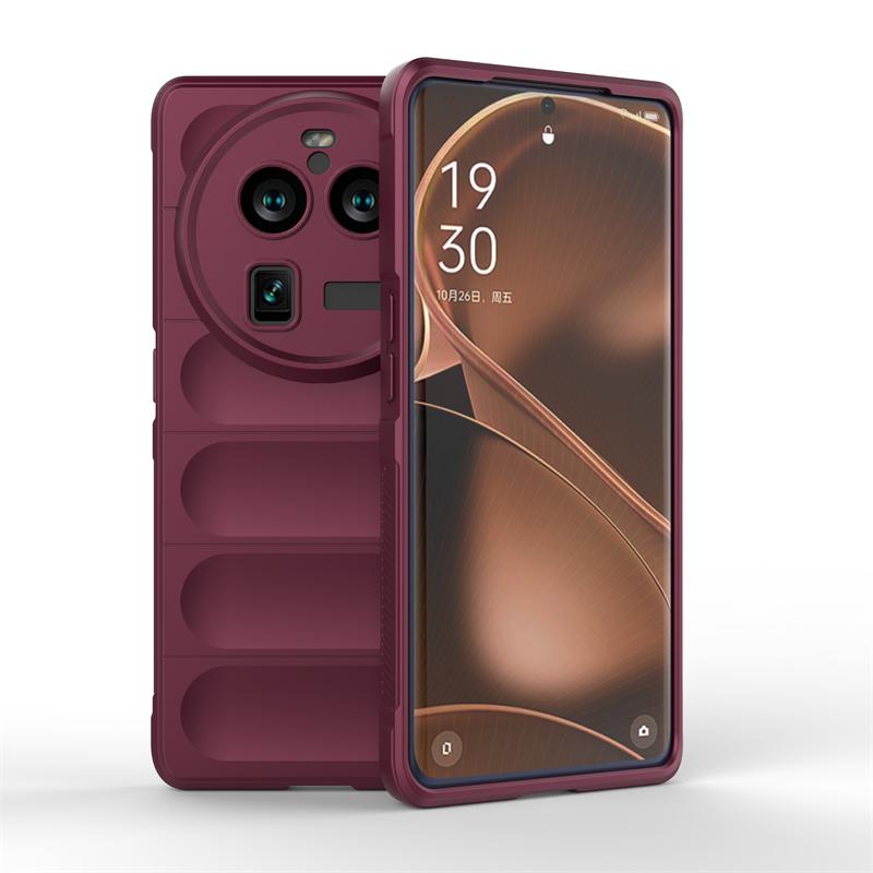 Für OPPO Find X6 Pro Hülle Für OPPO Find X6 Pro Abdeckung Funda Schale Weiches TPU Hautfreundlich Stoßfest Rückseite OPPO Find X6 Pro