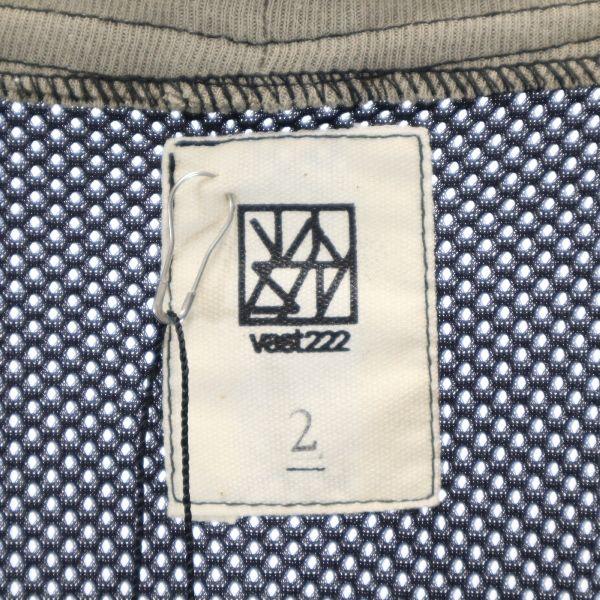 unused VAST222 19ss made in Japan Long sleeve mesh cardigan 2 Men's Used