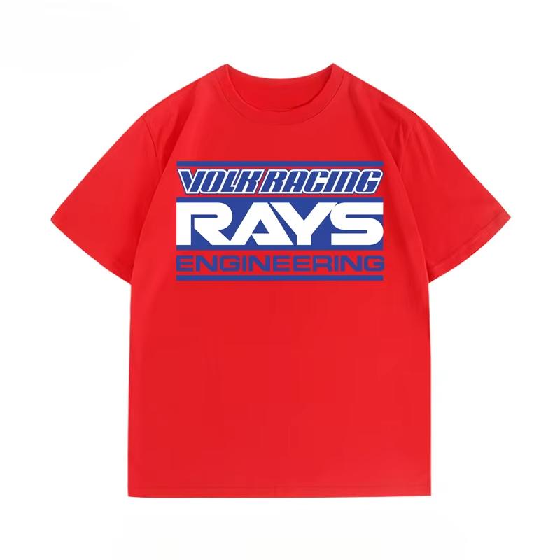 T-shirt Men's Clothes Sweat Absorbent Breathable Men's and Women's Motorcycle T-shirts