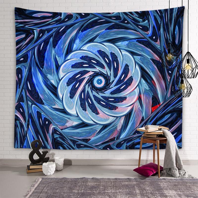 Tapiserie cu pisici colorate cu personalitate, tapiserie psihedelica geometrică, mandala, artă de perete, tapiserie hippie, boemă, decor acasă