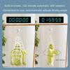 Automatic Rotating Drying Rack Save Space Storage Hook Portable Clothes Drying Rack  Bathroom