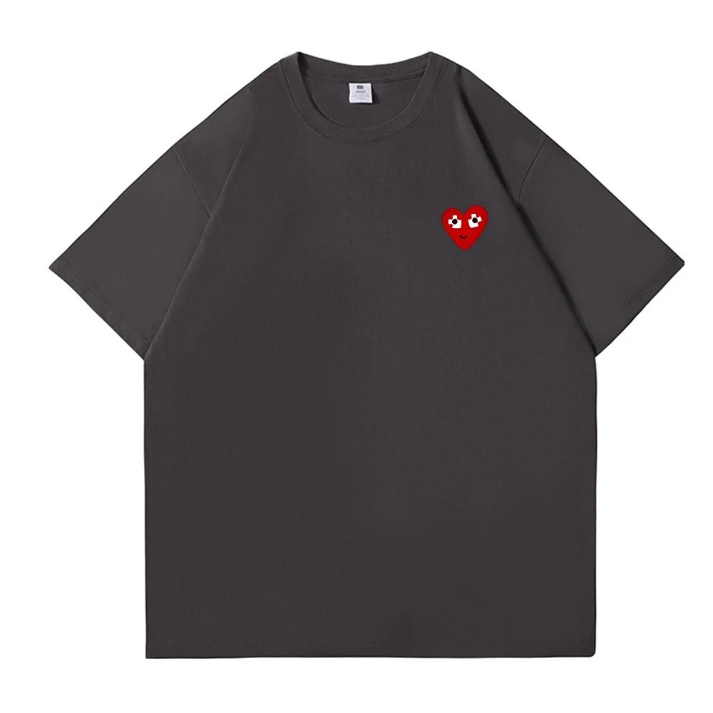 Korean-style 100% Pure Cotton High-quality Comfortable and Fashionable Round-neck Trendy Short-sleeved Top 2025 T-shirt