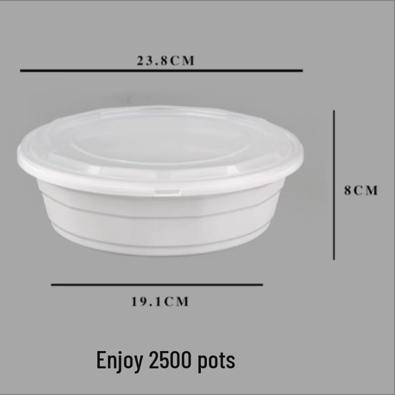 Disposable Round Food Container