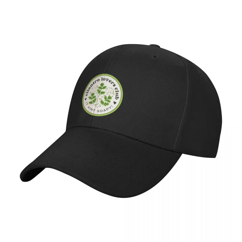Cilantro Lovers Club Baseball Cap Golf Hat Unisex Luxury Cap Luxury Unisex Cap Wild Ball Hat Womens Beach Outlet Unisexs