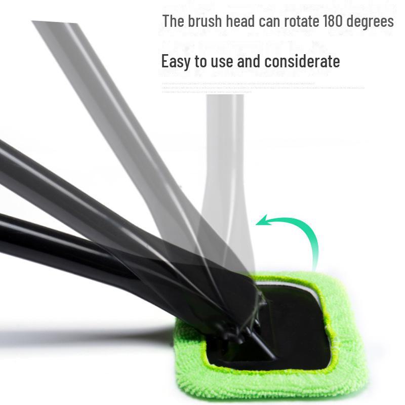 Car Windshield Defog Brush - Interior Window Cleaner and Glass Duster.