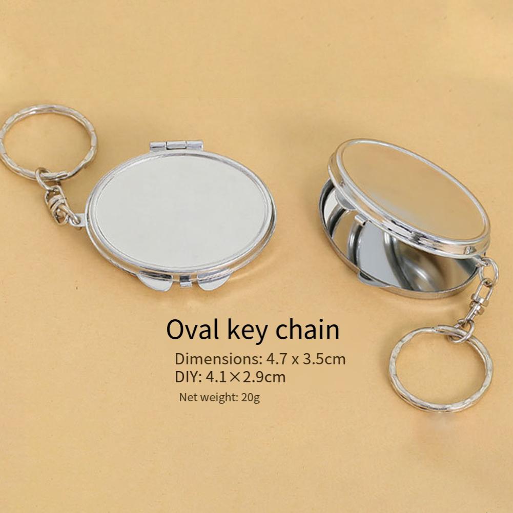 

Stylish Silver Metal Heart Keychain for Keys or Bag Hanging - 6x6x2cm 03