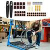 Bike Tire Repair Kit Bike Tire Patch Repair Kit Glueless Tyre Tool Set For Mountain Men Women Removal Changing Portable Road