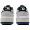 New MLB Chunky Liner Anti Slip Wear Resistant Low Top Skateboard Shoes Unisex White Blue Black 3ASXCLB3N-07BLS