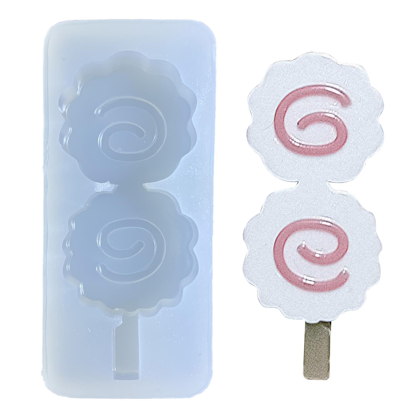 Glossy Silicone Resin Necklace Handmade Molds Fish Cake Skewers Keychain Mold DIY Pendant Ornaments Epoxy Resin Molds 1