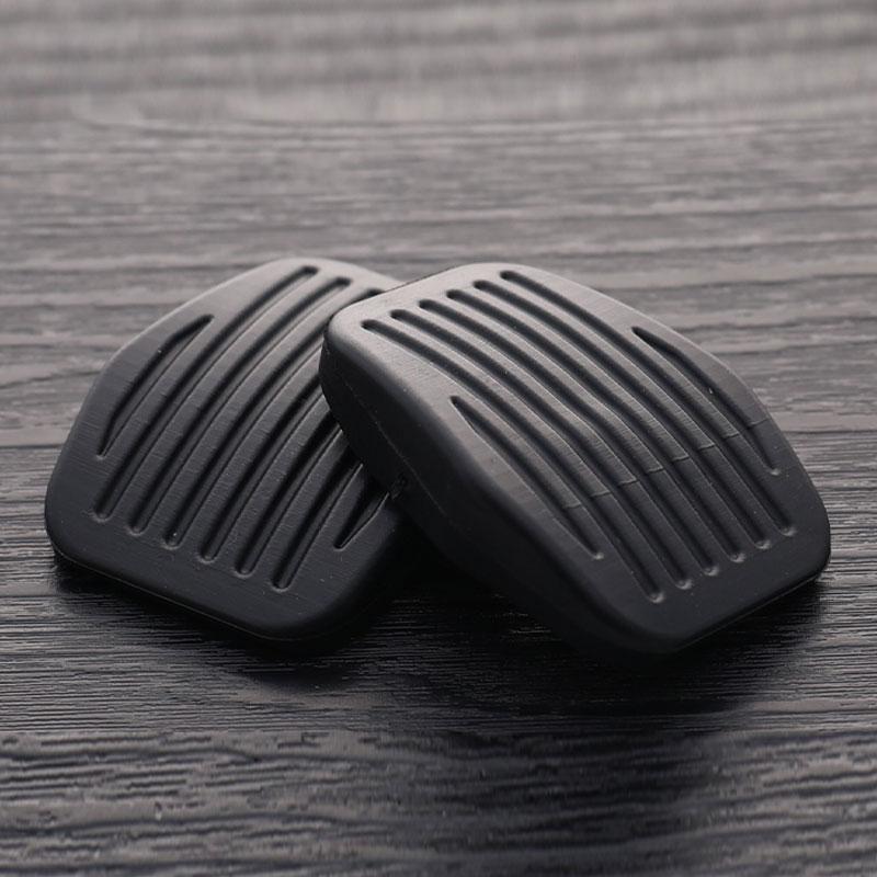 2Pcs Car Brake Clutch Pedal Rubber Pad Cover Car-Styling Accessories Mk2 Cmax