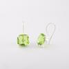 Peridot Gemstone 925 Sterling Silver Jewelry Handmade Drop/Dangle Earrings 1" EE-172-3