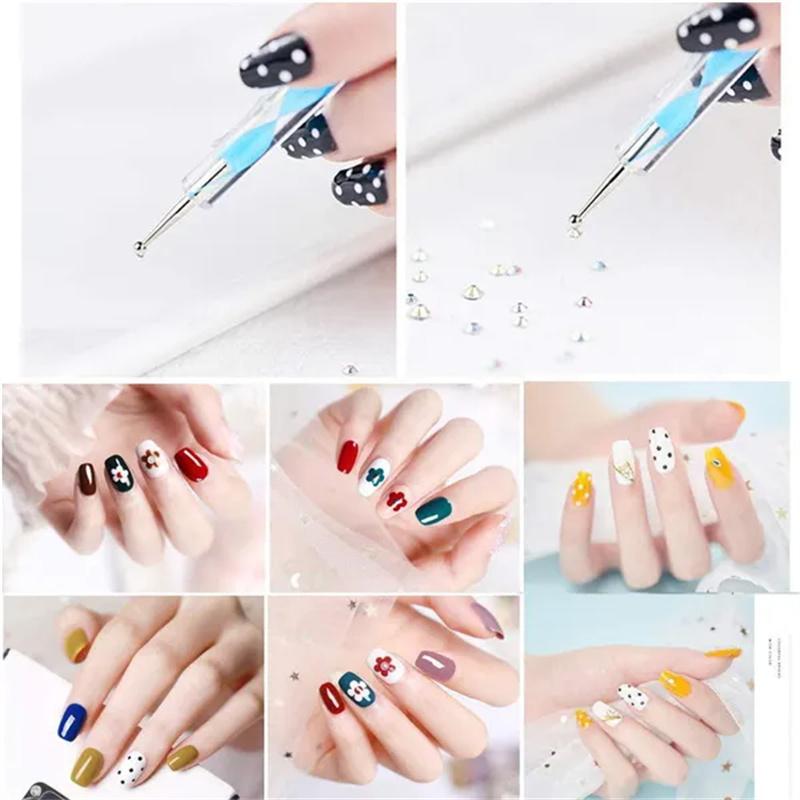 19pcs Mandala Dotting Tool With Storage Bag Stencils Ball Styluses & Paint Tray For Rock Painting Coloring Drawing & Drafting